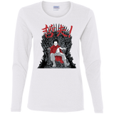 T-Shirts White / S Neo King Women's Long Sleeve T-Shirt