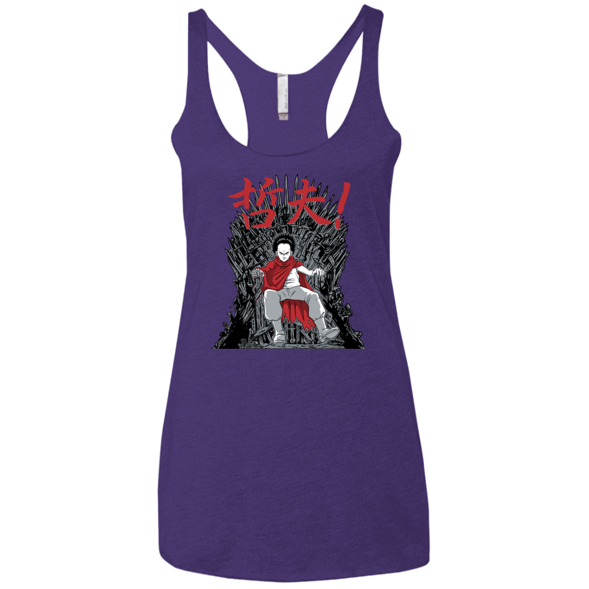 T-Shirts Purple Rush / X-Small Neo King Women's Triblend Racerback Tank