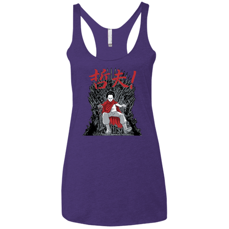 T-Shirts Purple Rush / X-Small Neo King Women's Triblend Racerback Tank