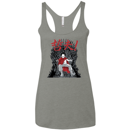 T-Shirts Venetian Grey / X-Small Neo King Women's Triblend Racerback Tank