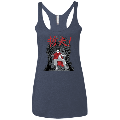 T-Shirts Vintage Navy / X-Small Neo King Women's Triblend Racerback Tank