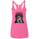 T-Shirts Vintage Pink / X-Small Neo King Women's Triblend Racerback Tank