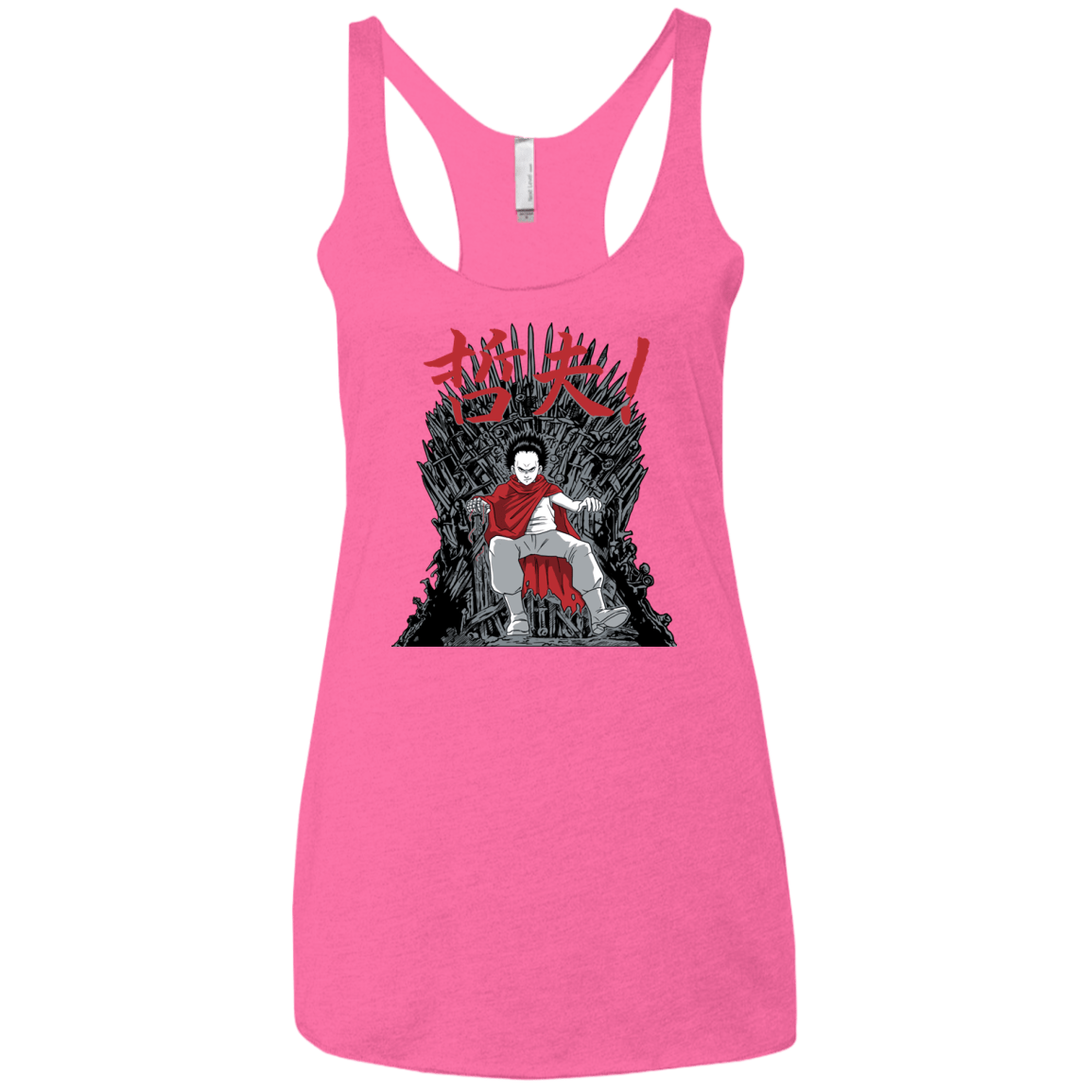 T-Shirts Vintage Pink / X-Small Neo King Women's Triblend Racerback Tank