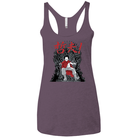 T-Shirts Vintage Purple / X-Small Neo King Women's Triblend Racerback Tank