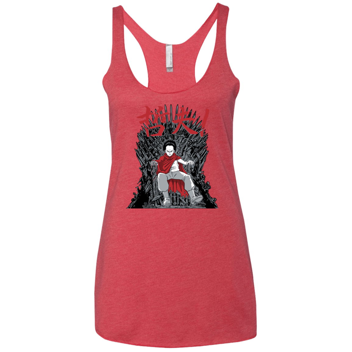 T-Shirts Vintage Red / X-Small Neo King Women's Triblend Racerback Tank
