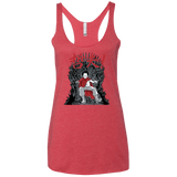 T-Shirts Vintage Red / X-Small Neo King Women's Triblend Racerback Tank