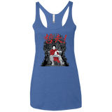 T-Shirts Vintage Royal / X-Small Neo King Women's Triblend Racerback Tank