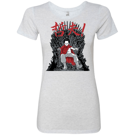 T-Shirts Heather White / S Neo King Women's Triblend T-Shirt