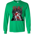 T-Shirts Irish Green / YS Neo King Youth Long Sleeve T-Shirt