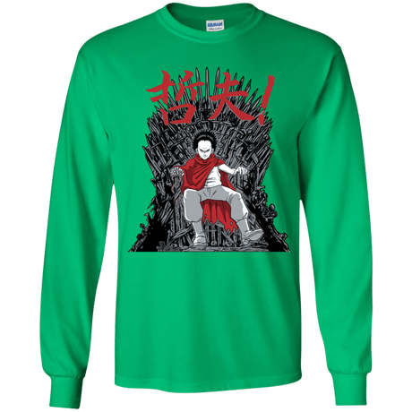T-Shirts Irish Green / YS Neo King Youth Long Sleeve T-Shirt