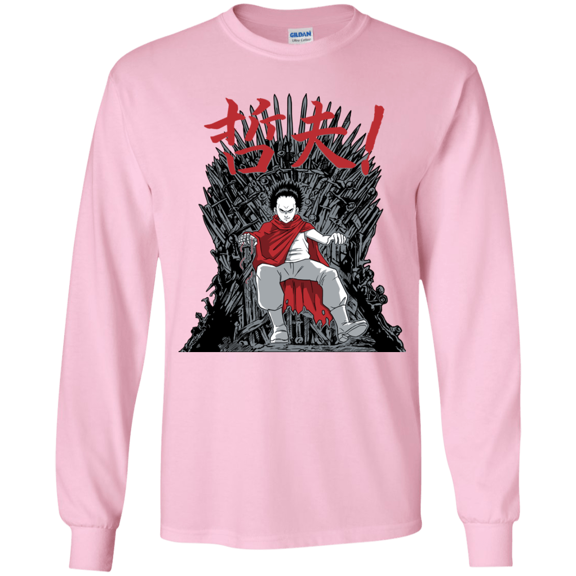 T-Shirts Light Pink / YS Neo King Youth Long Sleeve T-Shirt
