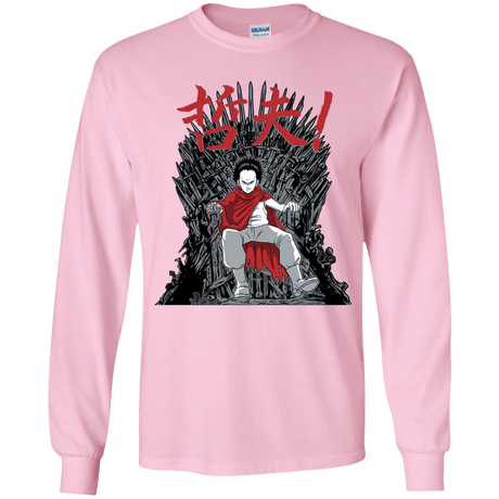 T-Shirts Light Pink / YS Neo King Youth Long Sleeve T-Shirt