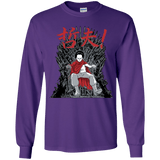 T-Shirts Purple / YS Neo King Youth Long Sleeve T-Shirt