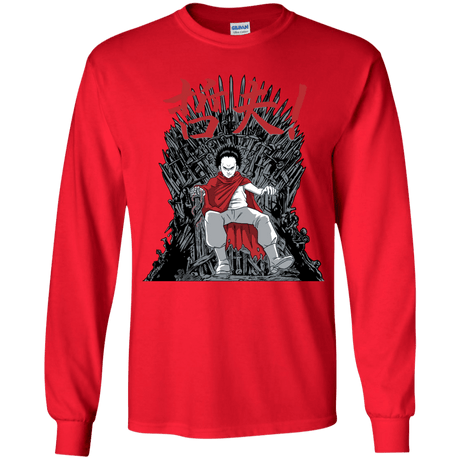 T-Shirts Red / YS Neo King Youth Long Sleeve T-Shirt