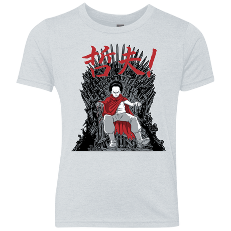 T-Shirts Heather White / YXS Neo King Youth Triblend T-Shirt