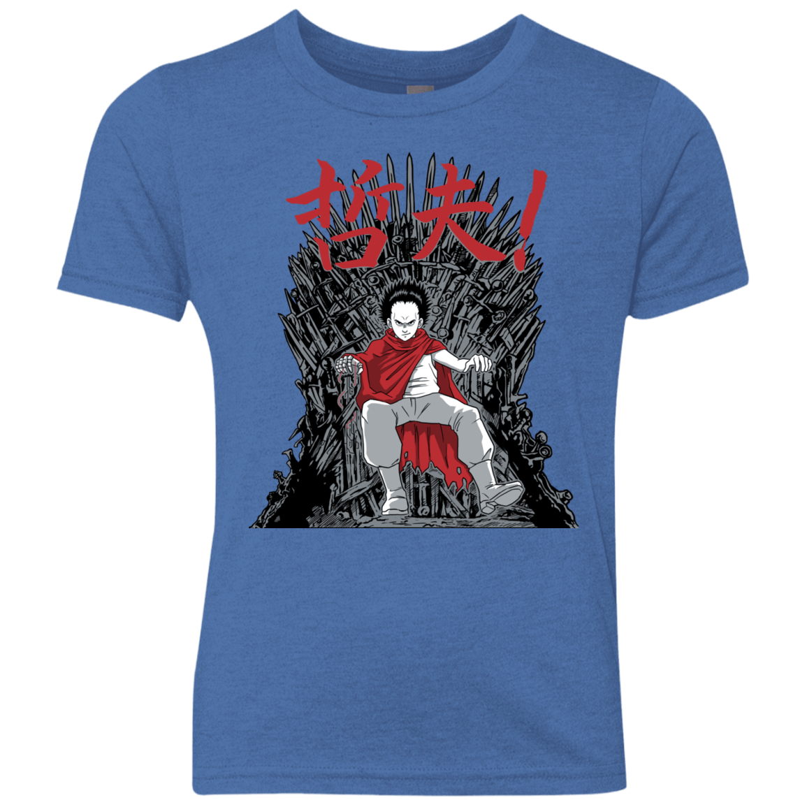 T-Shirts Vintage Royal / YXS Neo King Youth Triblend T-Shirt