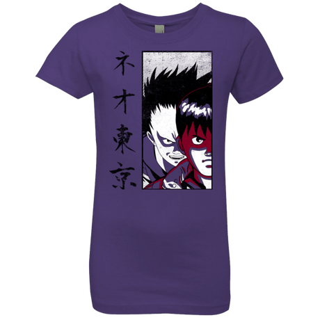 T-Shirts Purple Rush / YXS Neo Tokyo Girls Premium T-Shirt
