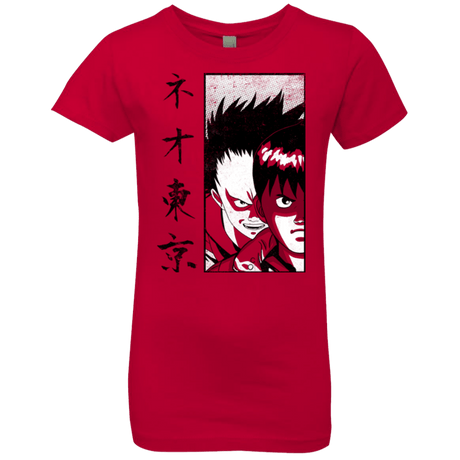 T-Shirts Red / YXS Neo Tokyo Girls Premium T-Shirt