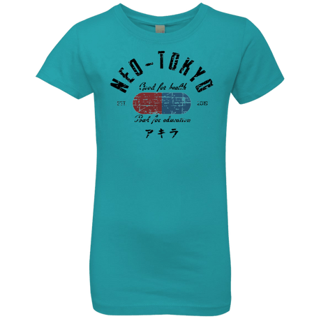 T-Shirts Tahiti Blue / YXS Neo Tokyo Girls Premium T-Shirt