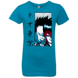 T-Shirts Turquoise / YXS Neo Tokyo Girls Premium T-Shirt