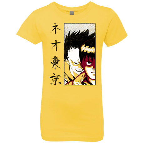 T-Shirts Vibrant Yellow / YXS Neo Tokyo Girls Premium T-Shirt