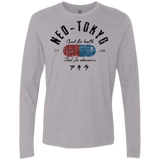 T-Shirts Heather Grey / Small Neo Tokyo Men's Premium Long Sleeve