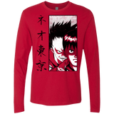 T-Shirts Red / Small Neo Tokyo Men's Premium Long Sleeve