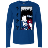 T-Shirts Royal / Small Neo Tokyo Men's Premium Long Sleeve