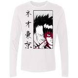 T-Shirts White / Small Neo Tokyo Men's Premium Long Sleeve
