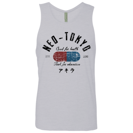 T-Shirts Heather Grey / Small Neo Tokyo Men's Premium Tank Top