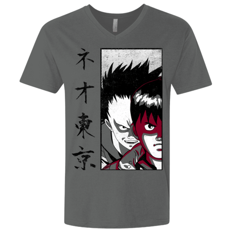 T-Shirts Heavy Metal / X-Small Neo Tokyo Men's Premium V-Neck