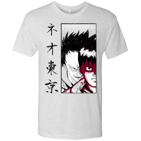 T-Shirts Heather White / Small Neo Tokyo Men's Triblend T-Shirt