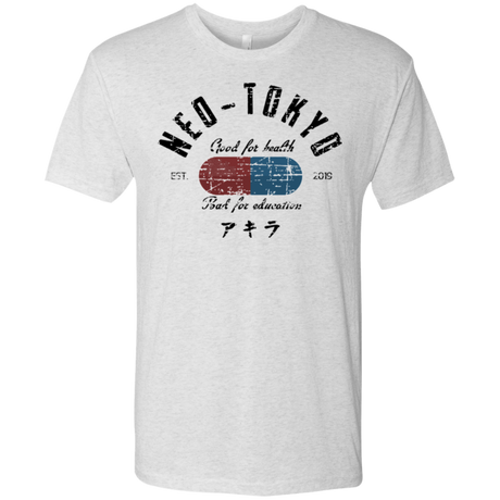 T-Shirts Heather White / Small Neo Tokyo Men's Triblend T-Shirt