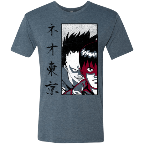 T-Shirts Indigo / Small Neo Tokyo Men's Triblend T-Shirt