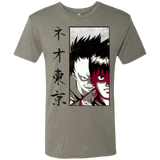 T-Shirts Venetian Grey / Small Neo Tokyo Men's Triblend T-Shirt