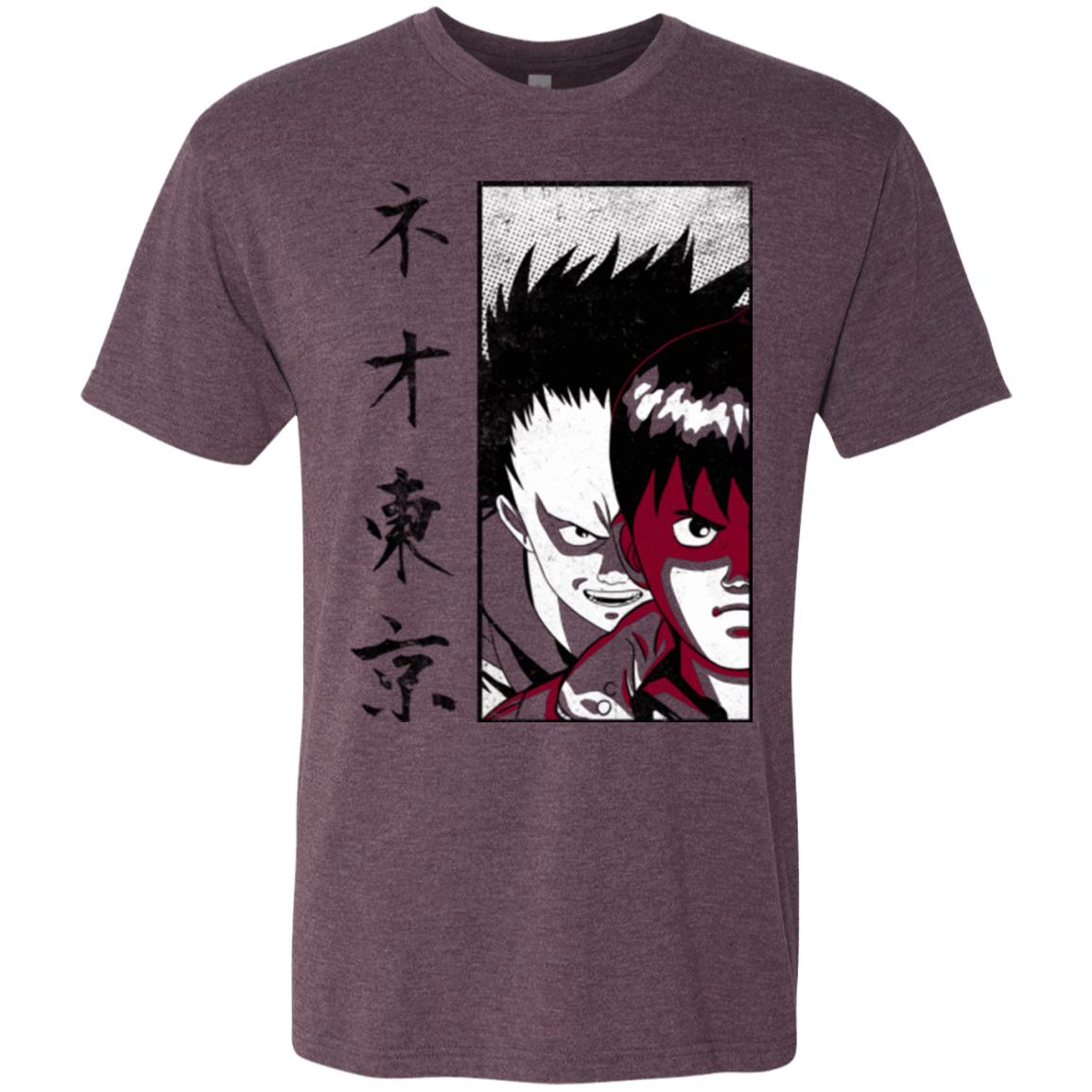 T-Shirts Vintage Purple / Small Neo Tokyo Men's Triblend T-Shirt
