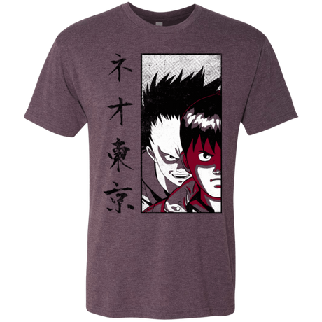 T-Shirts Vintage Purple / Small Neo Tokyo Men's Triblend T-Shirt