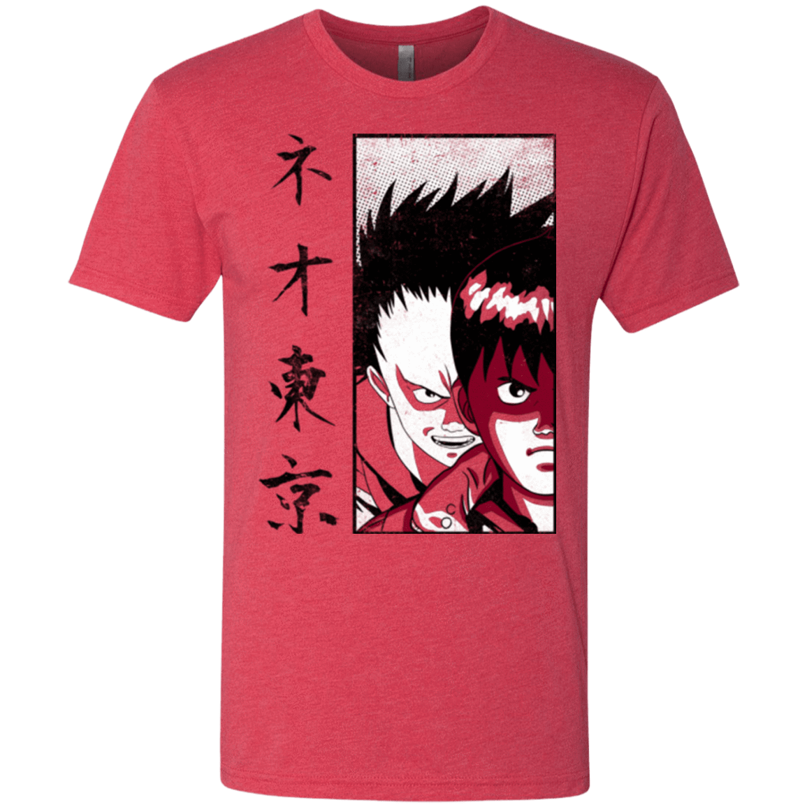 T-Shirts Vintage Red / Small Neo Tokyo Men's Triblend T-Shirt