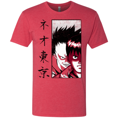 T-Shirts Vintage Red / Small Neo Tokyo Men's Triblend T-Shirt