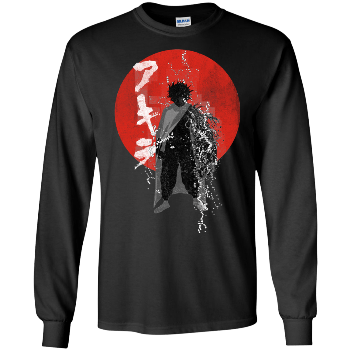 T-Shirts Black / S Neo-Tokyo Storm Men's Long Sleeve T-Shirt