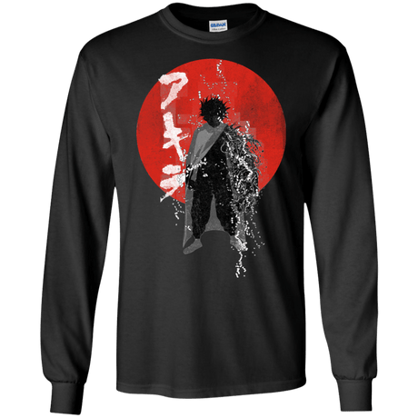 T-Shirts Black / S Neo-Tokyo Storm Men's Long Sleeve T-Shirt