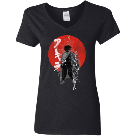 T-Shirts Black / S Neo-Tokyo Storm Women's V-Neck T-Shirt