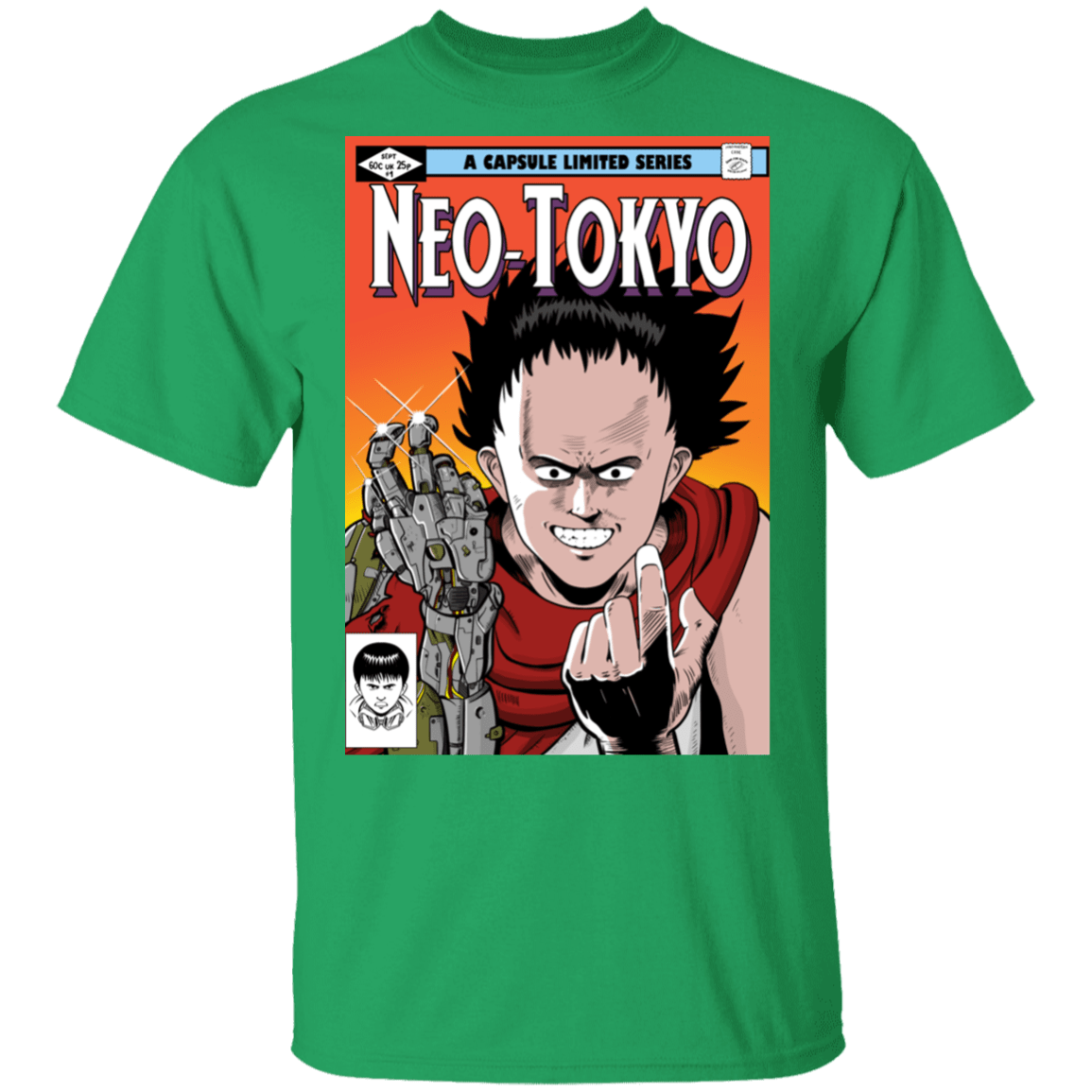 T-Shirts Irish Green / S Neo Tokyo T-Shirt