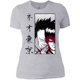 T-Shirts Heather Grey / X-Small Neo Tokyo Women's Premium T-Shirt