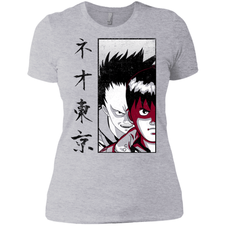 T-Shirts Heather Grey / X-Small Neo Tokyo Women's Premium T-Shirt