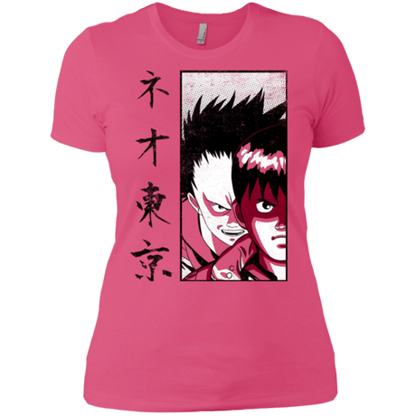 T-Shirts Hot Pink / X-Small Neo Tokyo Women's Premium T-Shirt