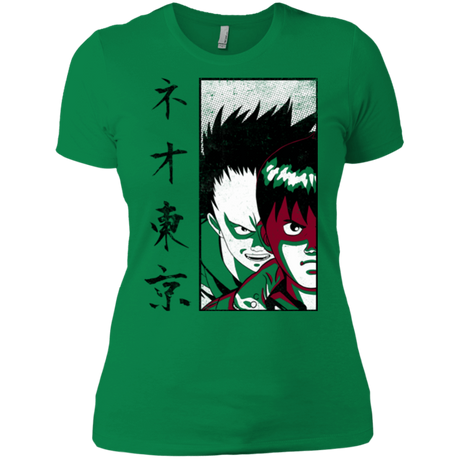 T-Shirts Kelly Green / X-Small Neo Tokyo Women's Premium T-Shirt