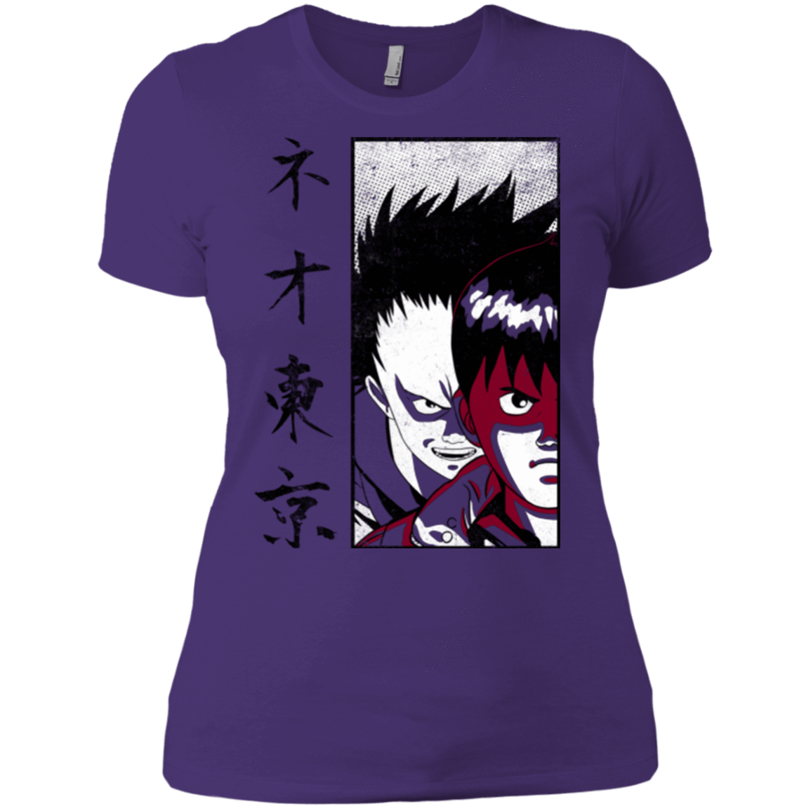 T-Shirts Purple / X-Small Neo Tokyo Women's Premium T-Shirt