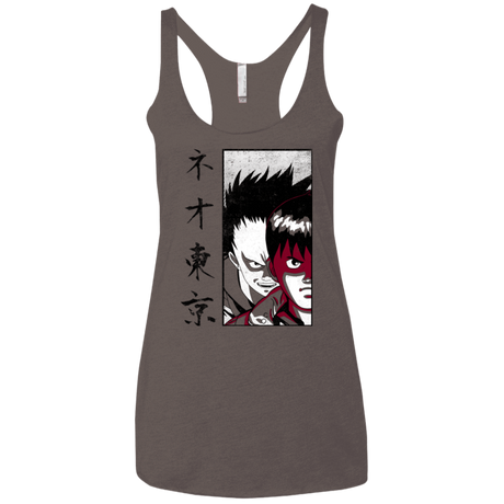 T-Shirts Macchiato / X-Small Neo Tokyo Women's Triblend Racerback Tank