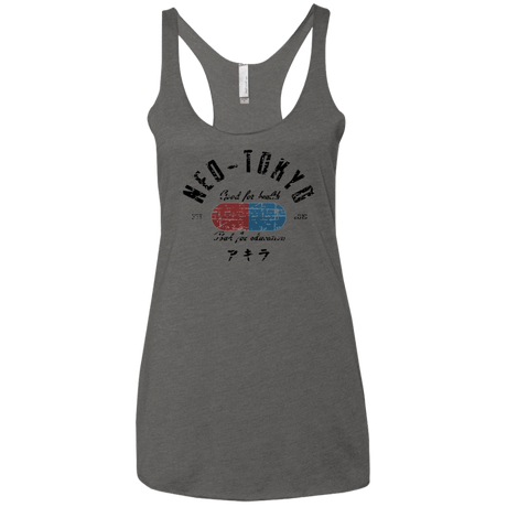 T-Shirts Premium Heather / X-Small Neo Tokyo Women's Triblend Racerback Tank